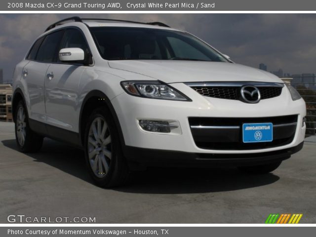 2008 Mazda CX-9 Grand Touring AWD in Crystal White Pearl Mica