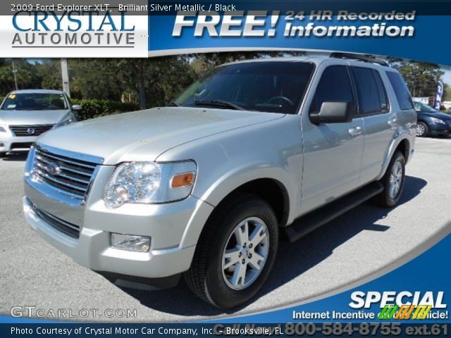2009 Ford Explorer XLT in Brilliant Silver Metallic