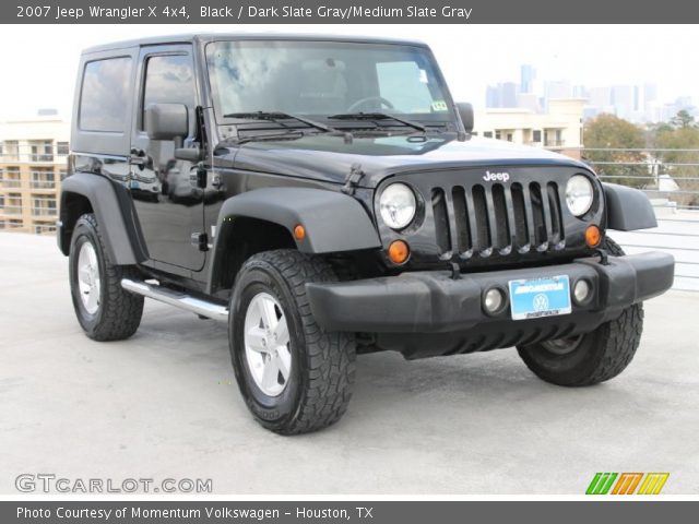 2007 Jeep Wrangler X 4x4 in Black