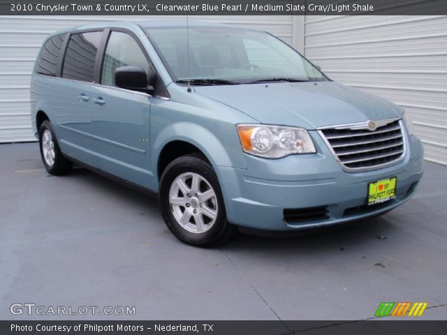 2010 Chrysler Town & Country LX in Clearwater Blue Pearl