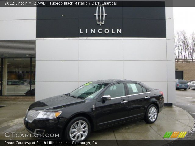 2012 Lincoln MKZ AWD in Tuxedo Black Metallic