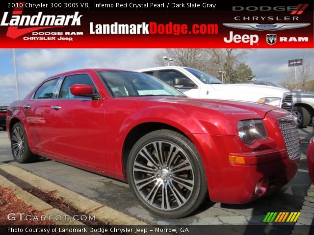 2010 Chrysler 300 300S V8 in Inferno Red Crystal Pearl