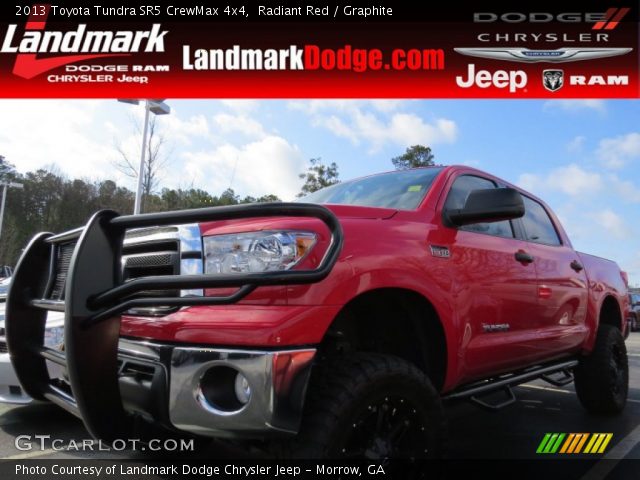 2013 Toyota Tundra SR5 CrewMax 4x4 in Radiant Red