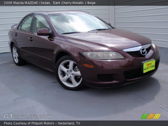 2006 Mazda MAZDA6 i Sedan in Dark Cherry Metallic