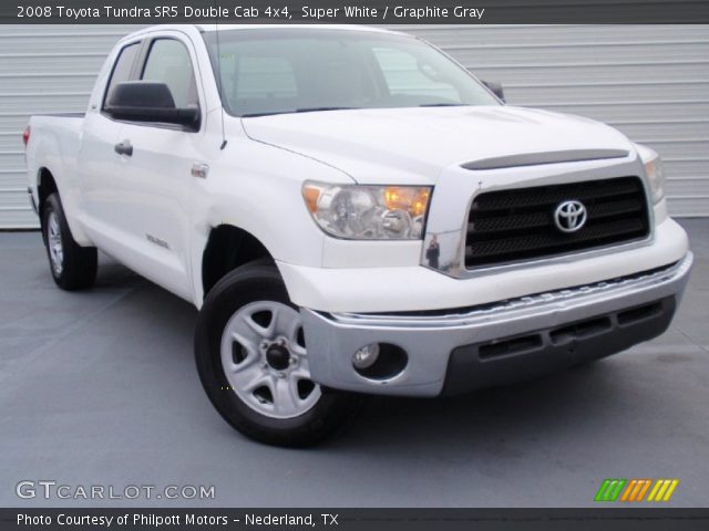 2008 Toyota Tundra SR5 Double Cab 4x4 in Super White