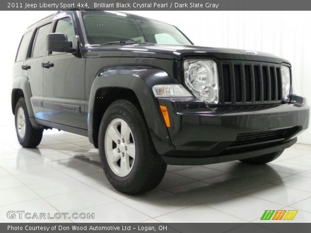 2011 Jeep Liberty Sport 4x4 in Brilliant Black Crystal Pearl