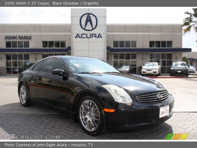 2006 Infiniti G 35 Coupe in Black Obsidian