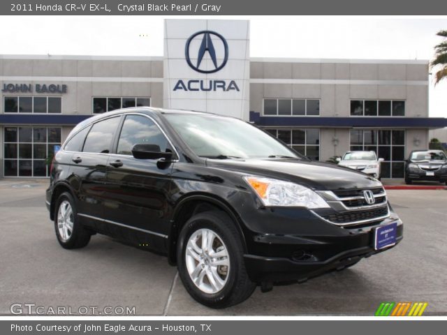 2011 Honda CR-V EX-L in Crystal Black Pearl