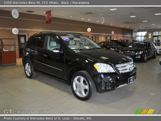 2008 Mercedes-Benz ML 350 4Matic in Black