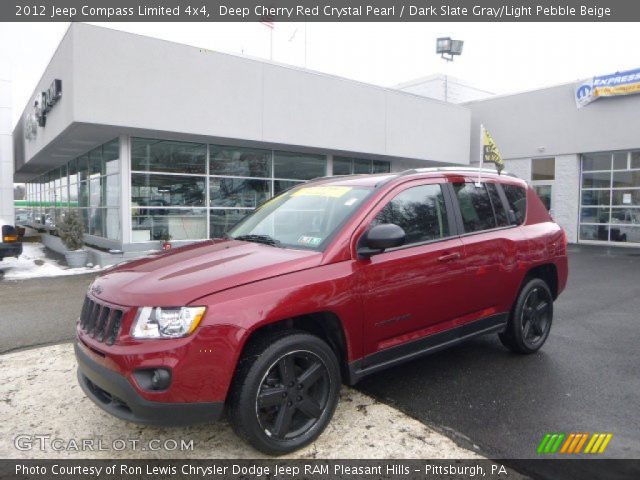 2012 Jeep Compass Limited 4x4 in Deep Cherry Red Crystal Pearl