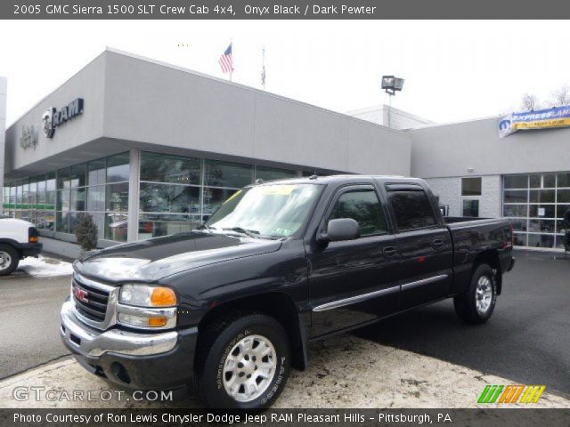 2005 GMC Sierra 1500 SLT Crew Cab 4x4 in Onyx Black