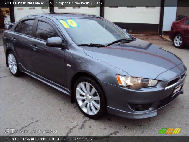 2010 Mitsubishi Lancer GTS in Graphite Gray Pearl