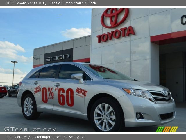 2014 Toyota Venza XLE in Classic Silver Metallic