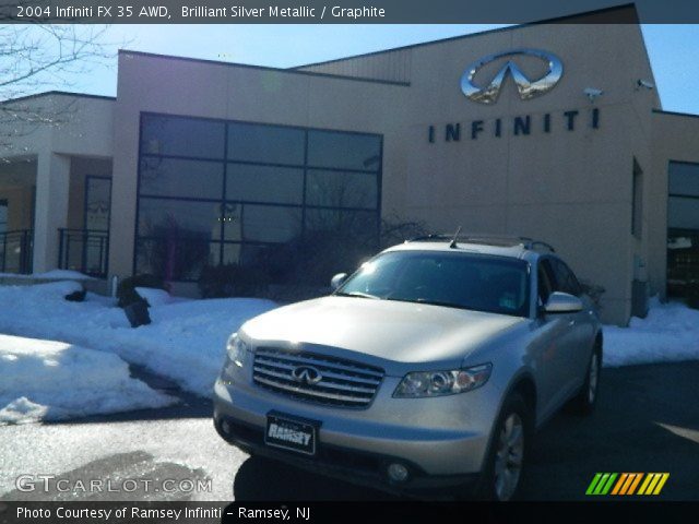2004 Infiniti FX 35 AWD in Brilliant Silver Metallic