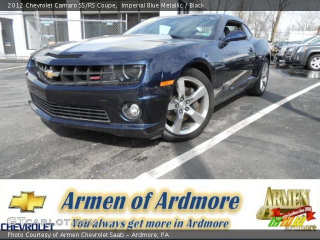 2012 Chevrolet Camaro SS/RS Coupe in Imperial Blue Metallic