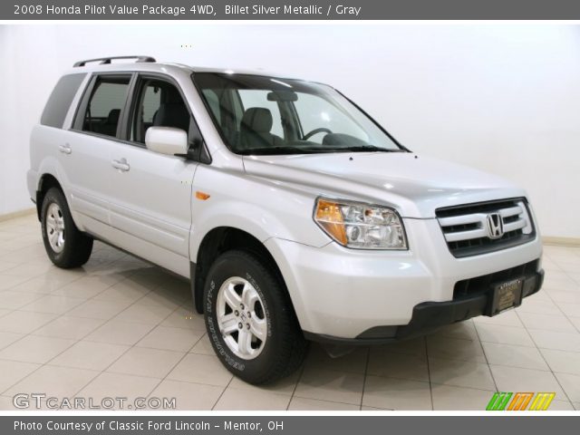 2008 Honda Pilot Value Package 4WD in Billet Silver Metallic