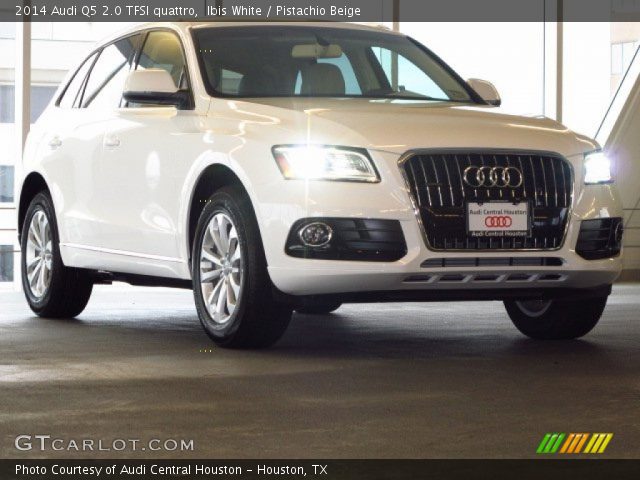 2014 Audi Q5 2.0 TFSI quattro in Ibis White