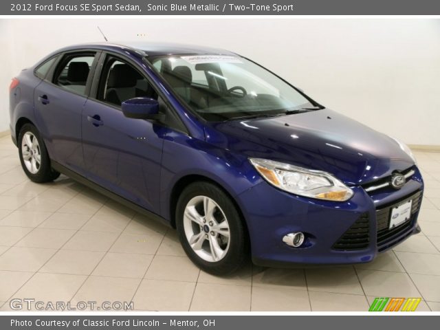 2012 Ford Focus SE Sport Sedan in Sonic Blue Metallic