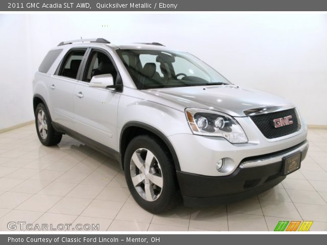 2011 GMC Acadia SLT AWD in Quicksilver Metallic