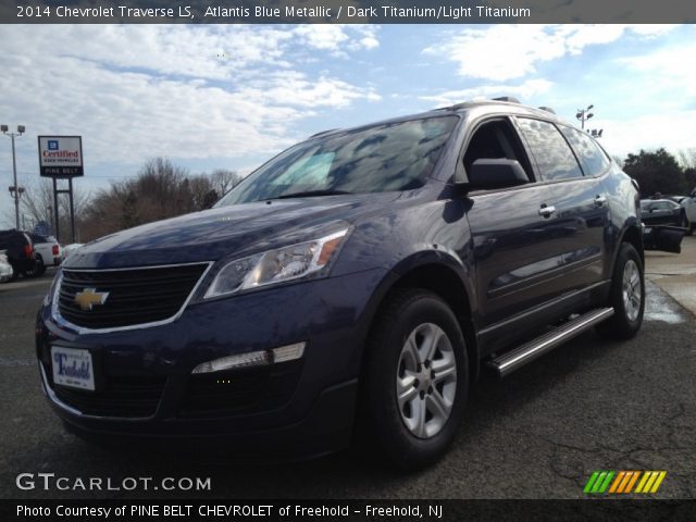 2014 Chevrolet Traverse LS in Atlantis Blue Metallic