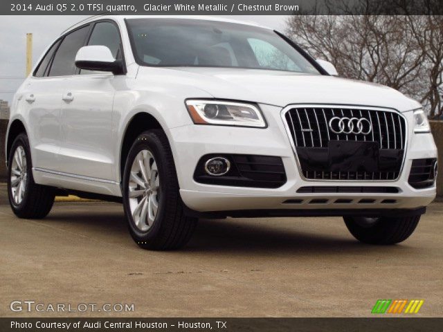 2014 Audi Q5 2.0 TFSI quattro in Glacier White Metallic