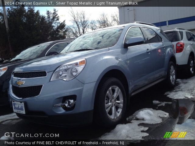 2014 Chevrolet Equinox LT in Silver Topaz Metallic