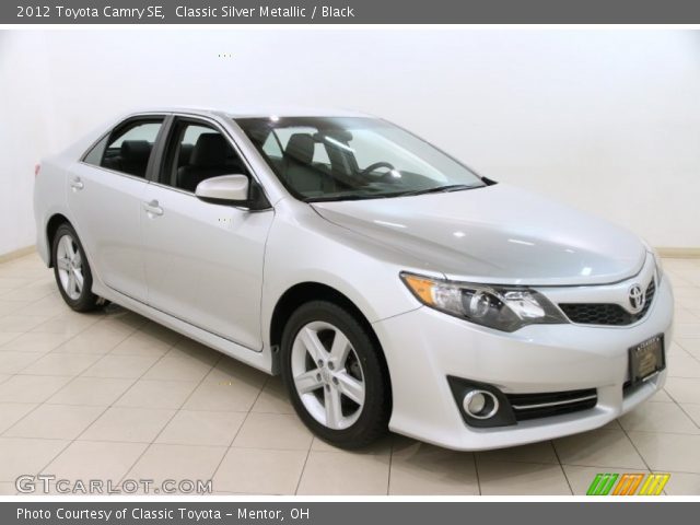 2012 Toyota Camry SE in Classic Silver Metallic