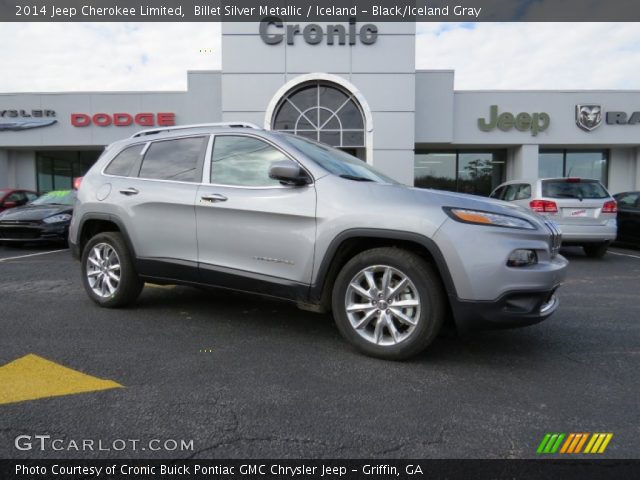 2014 Jeep Cherokee Limited in Billet Silver Metallic