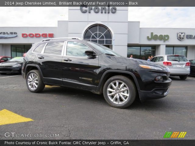2014 Jeep Cherokee Limited in Brilliant Black Crystal Pearl