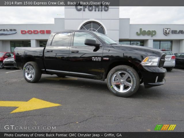 2014 Ram 1500 Express Crew Cab in Black
