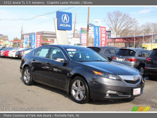 2012 Acura TL 3.5 Advance in Graphite Luster Metallic