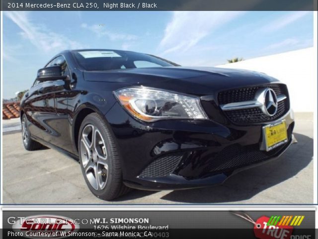 2014 Mercedes-Benz CLA 250 in Night Black