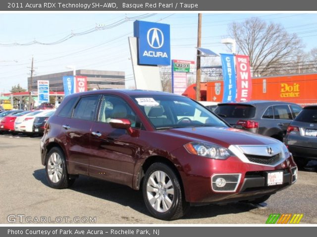 2011 Acura RDX Technology SH-AWD in Basque Red Pearl