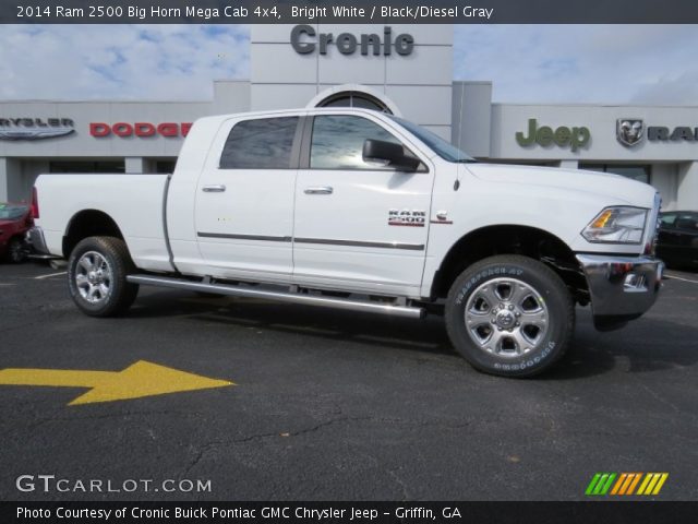 2014 Ram 2500 Big Horn Mega Cab 4x4 in Bright White
