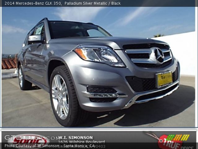 2014 Mercedes-Benz GLK 350 in Palladium Silver Metallic