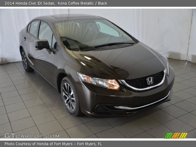 2014 Honda Civic EX Sedan in Kona Coffee Metallic