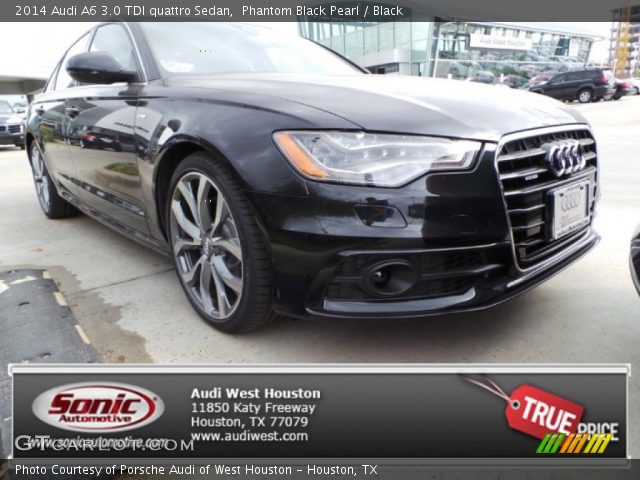 2014 Audi A6 3.0 TDI quattro Sedan in Phantom Black Pearl