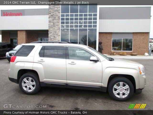 2014 GMC Terrain SLE in Champagne Silver Metallic