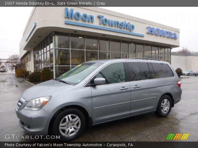2007 Honda Odyssey EX-L in Slate Green Metallic