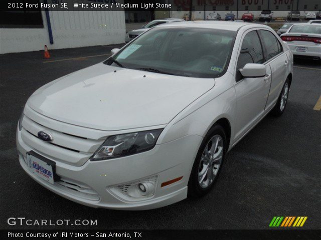 2012 Ford Fusion SE in White Suede