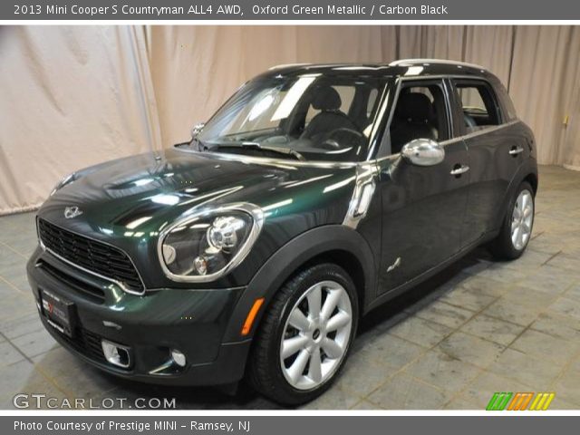 2013 Mini Cooper S Countryman ALL4 AWD in Oxford Green Metallic