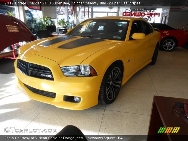 2012 Dodge Charger SRT8 Super Bee in Stinger Yellow