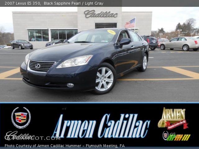 2007 Lexus ES 350 in Black Sapphire Pearl