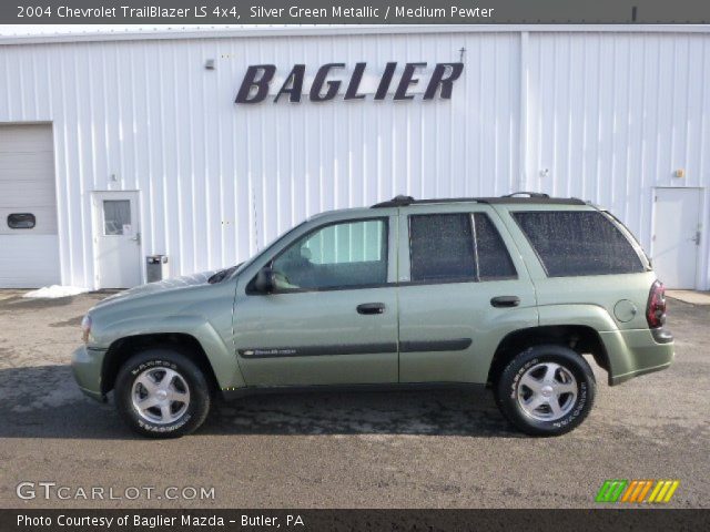 2004 Chevrolet TrailBlazer LS 4x4 in Silver Green Metallic
