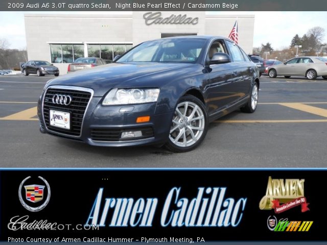 2009 Audi A6 3.0T quattro Sedan in Night Blue Pearl Effect