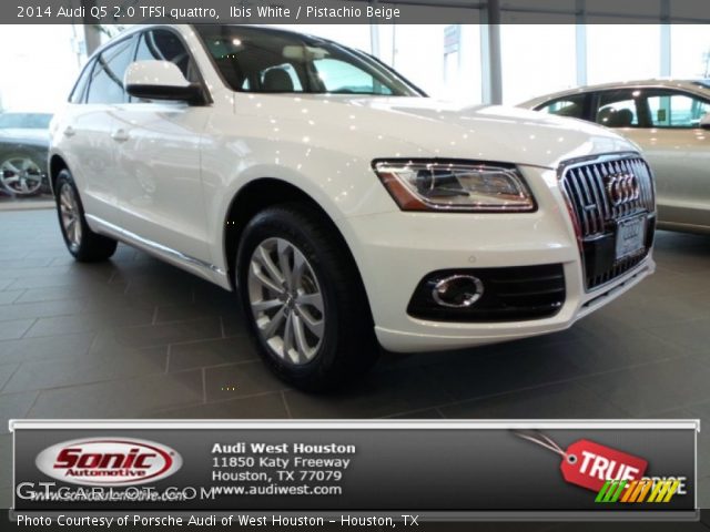 2014 Audi Q5 2.0 TFSI quattro in Ibis White