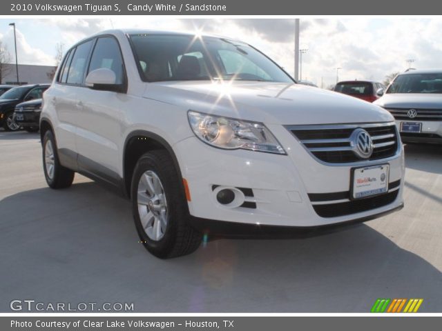 2010 Volkswagen Tiguan S in Candy White