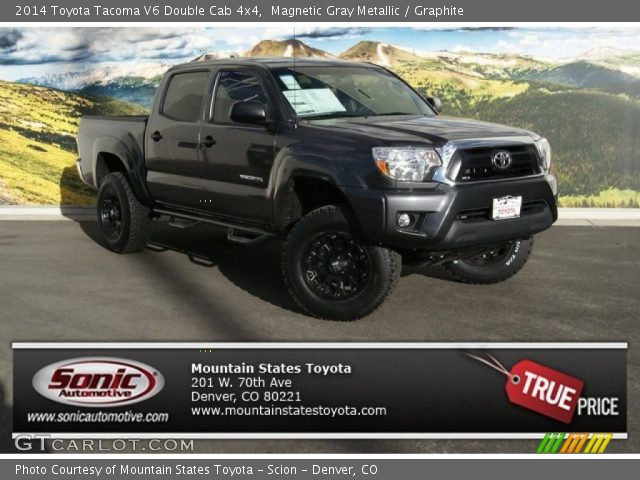 2014 Toyota Tacoma V6 Double Cab 4x4 in Magnetic Gray Metallic