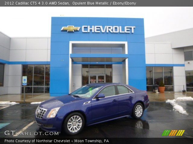 2012 Cadillac CTS 4 3.0 AWD Sedan in Opulent Blue Metallic