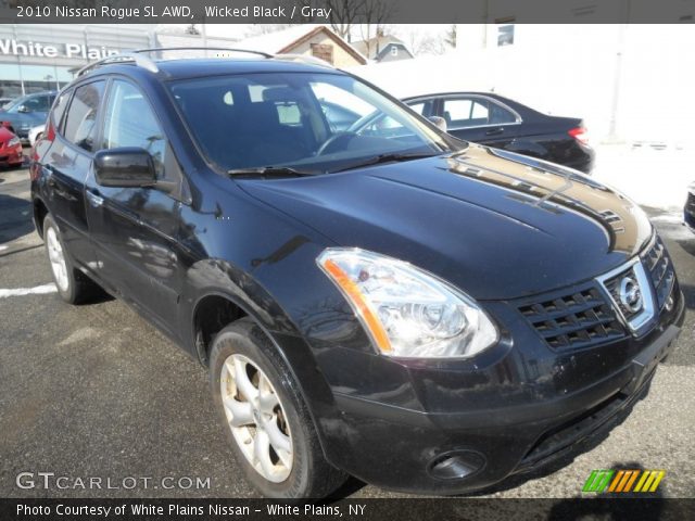 2010 Nissan Rogue SL AWD in Wicked Black